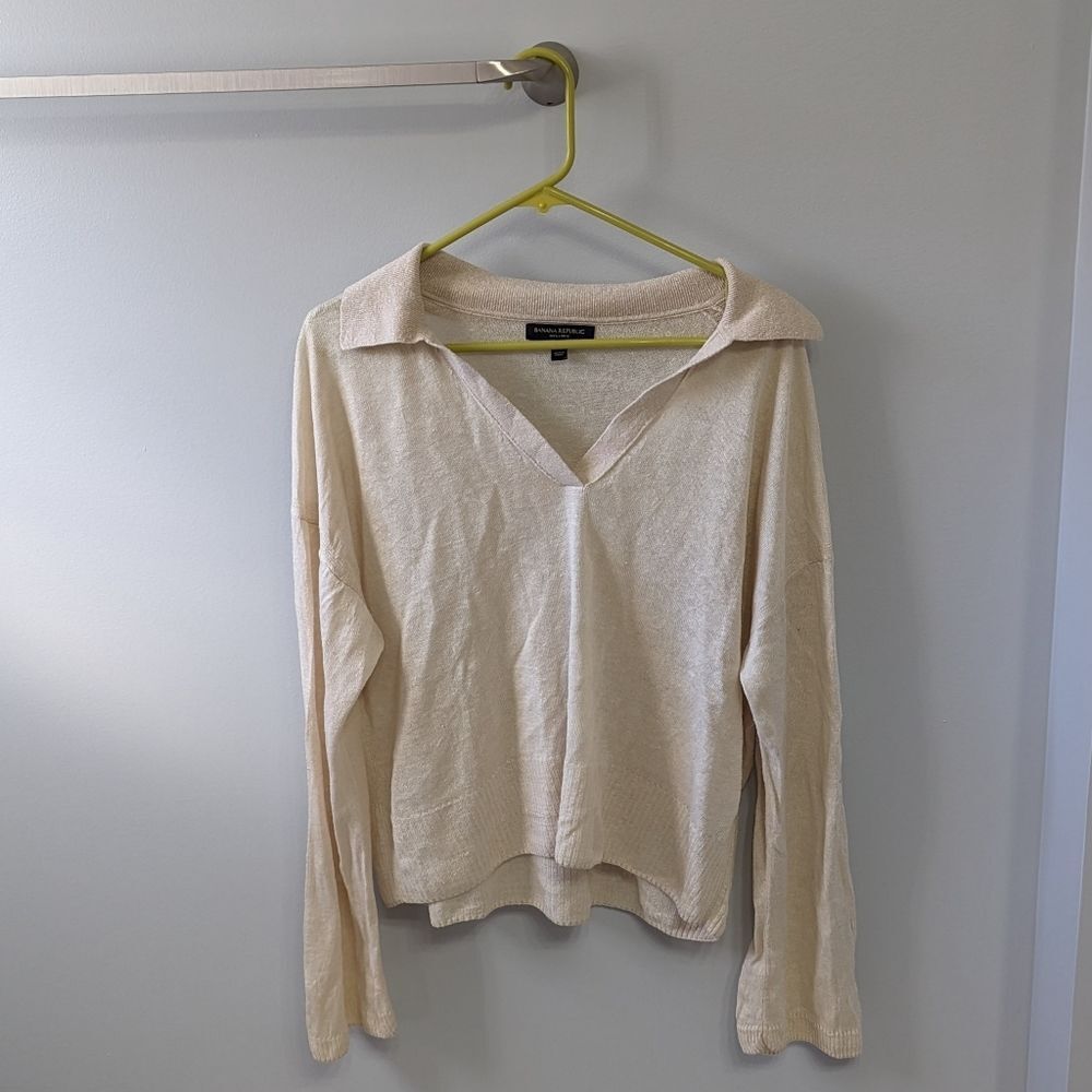 Banana Republic collared sweater